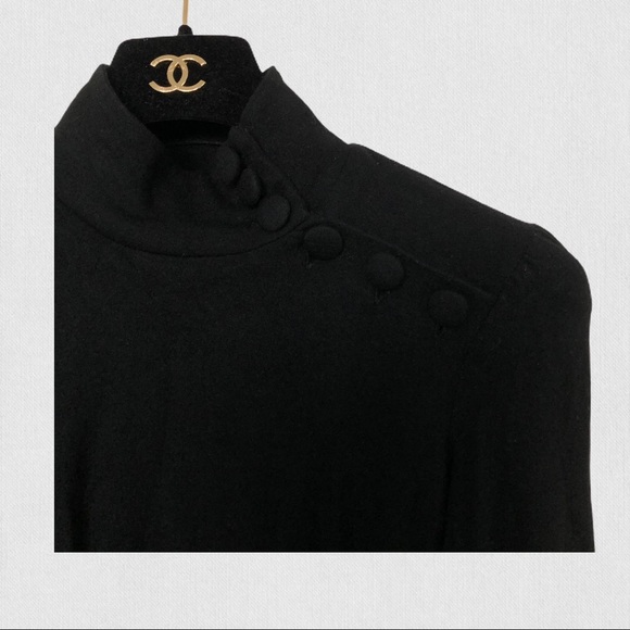 Jill Stuart wool turtleneck flared mini dress S - Picture 6 of 6